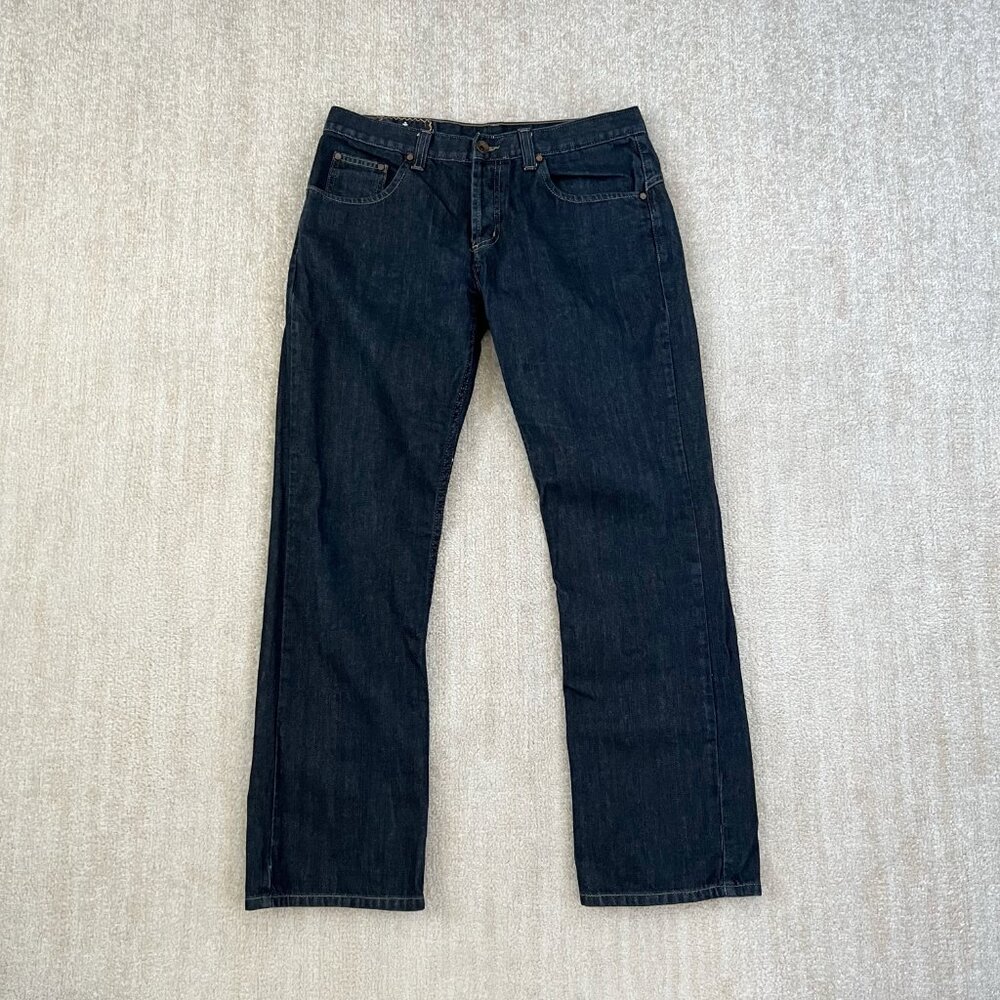 Scandinavia Monty Dark Wash Blue Jeans 34